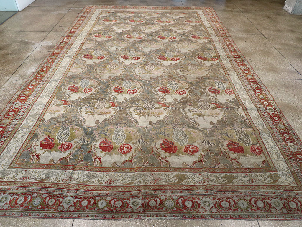 Antique Persian Bidjar Large Carpet, No.31178 - Gss
