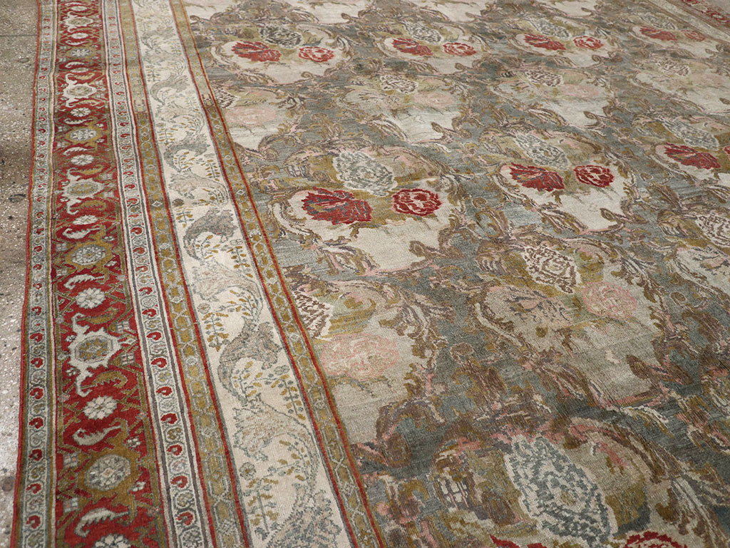 Antique Persian Bidjar Large Carpet, No.31178 - Gss