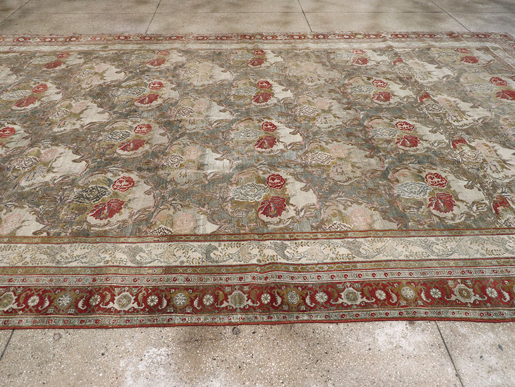 Antique Persian Bidjar Large Carpet, No.31178 - Gss