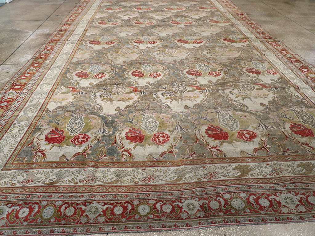 Antique Persian Bidjar Large Carpet, No.31178 - Gss