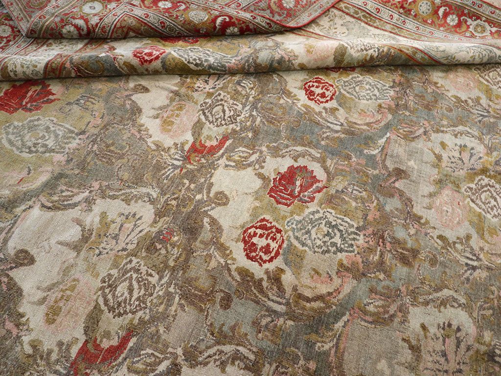 Antique Persian Bidjar Large Carpet, No.31178 - Gss