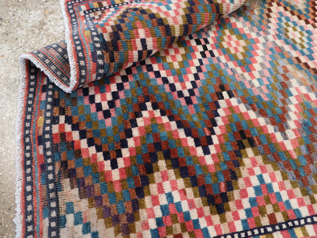 Vintage Persian Mahal Rug, No.31184 - Gss