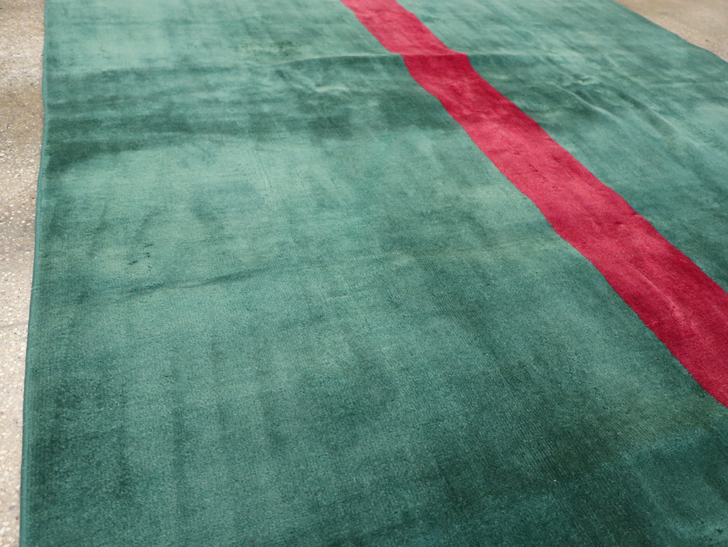 Vintage Anatolian Deco Style Carpet, No.31188 - Gss