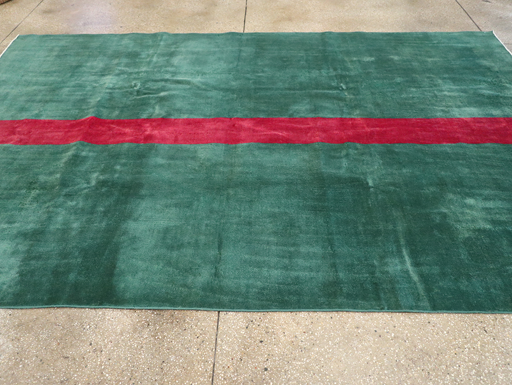 Vintage Turkish Art Deco Style Carpet, No.31188 - Gss