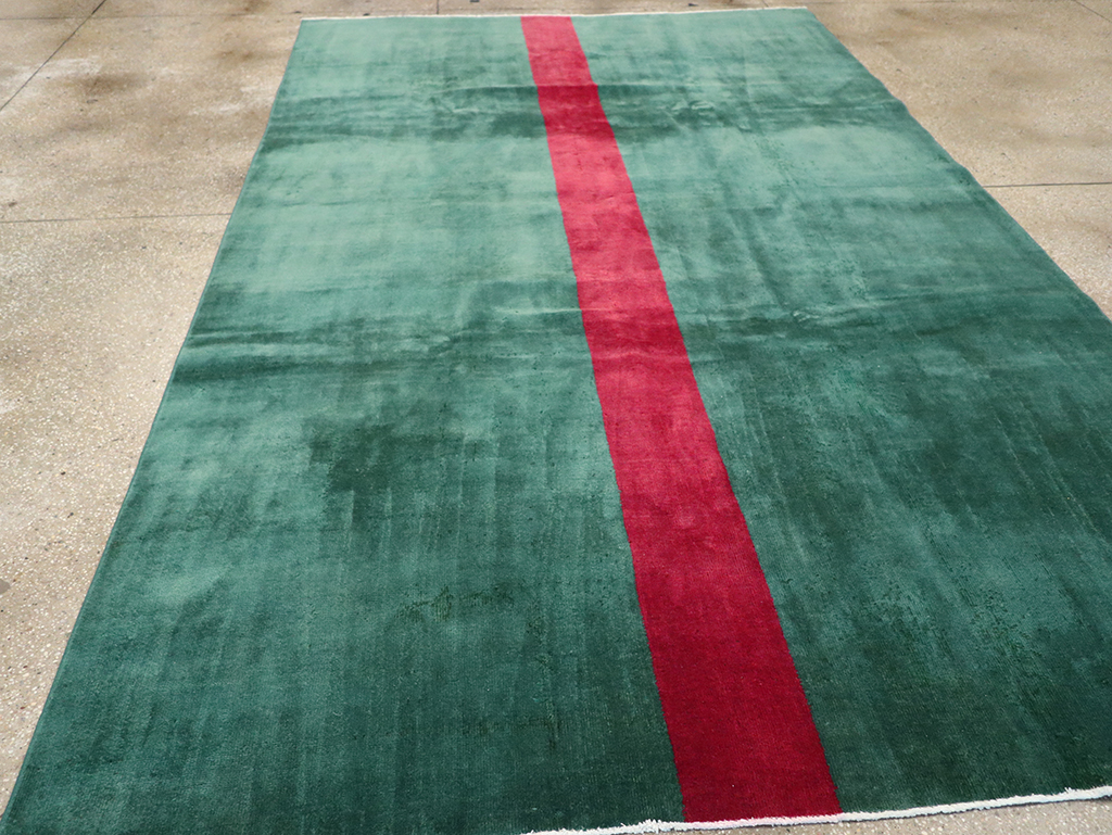 Vintage Turkish Art Deco Style Carpet, No.31188 - Gss