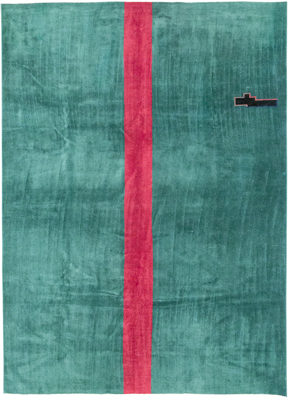 Vintage Turkish Art Deco Style Carpet, No.31189 - Gss