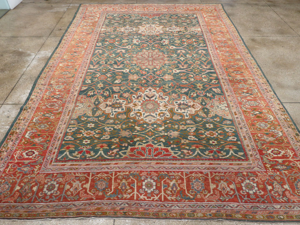 Antique Persian Sultanabad Room Size Carpet, No.31195 - Gss