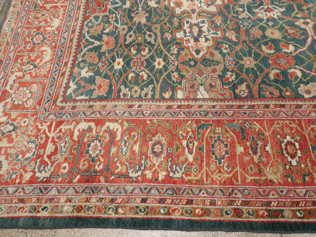 Antique Persian Sultanabad Room Size Carpet, No.31195 - Gss