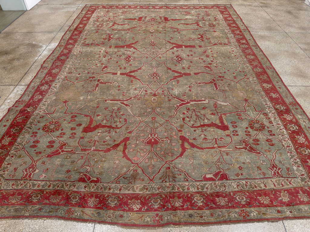 Antique Persian Bidjar Large Carpet, No.31199 - Gss