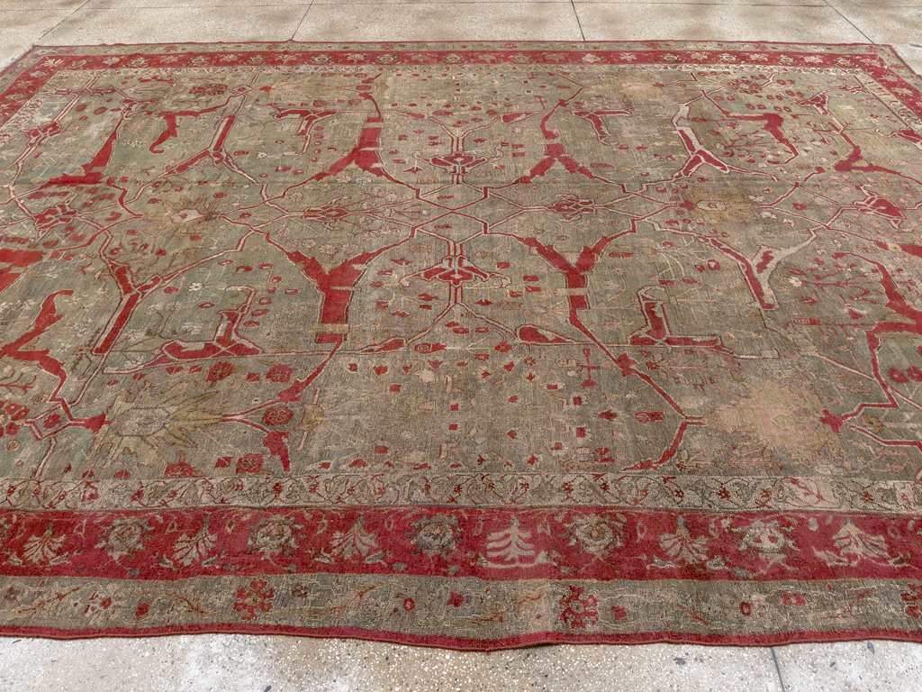 Antique Persian Bidjar Large Carpet, No.31199 - Gss
