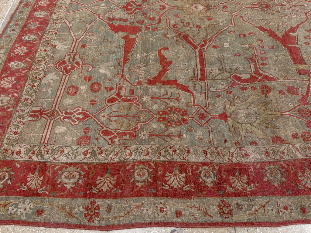Antique Persian Bidjar Large Carpet, No.31199 - Gss