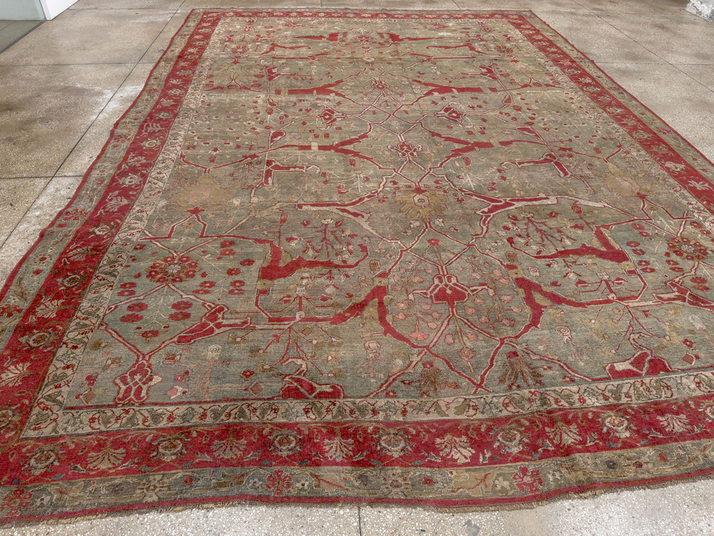 Antique Persian Bidjar Large Carpet, No.31199 - Gss
