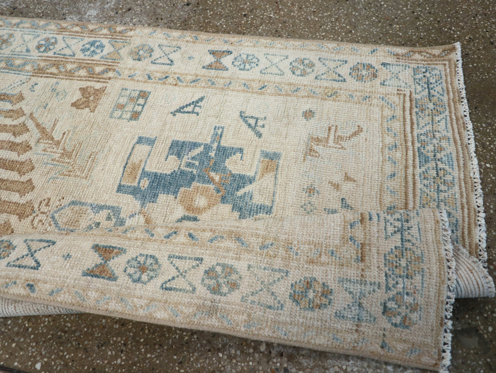 Vintage Persian Karajeh Runner, No.31201 - Gss