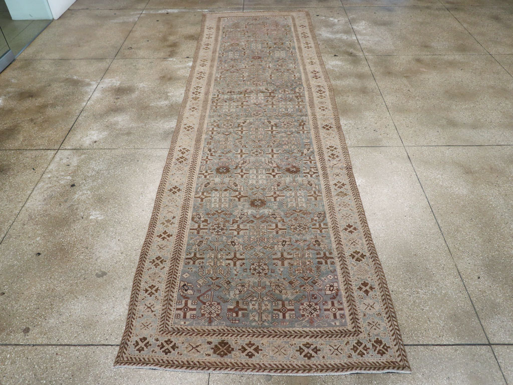 Antique Persian Malayer Long Gallery Carpet, No.31216 - Gss