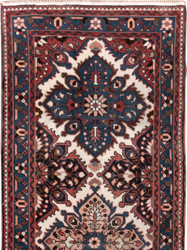 Vintage Persian Hamadan Runner, No.31224 - Gss