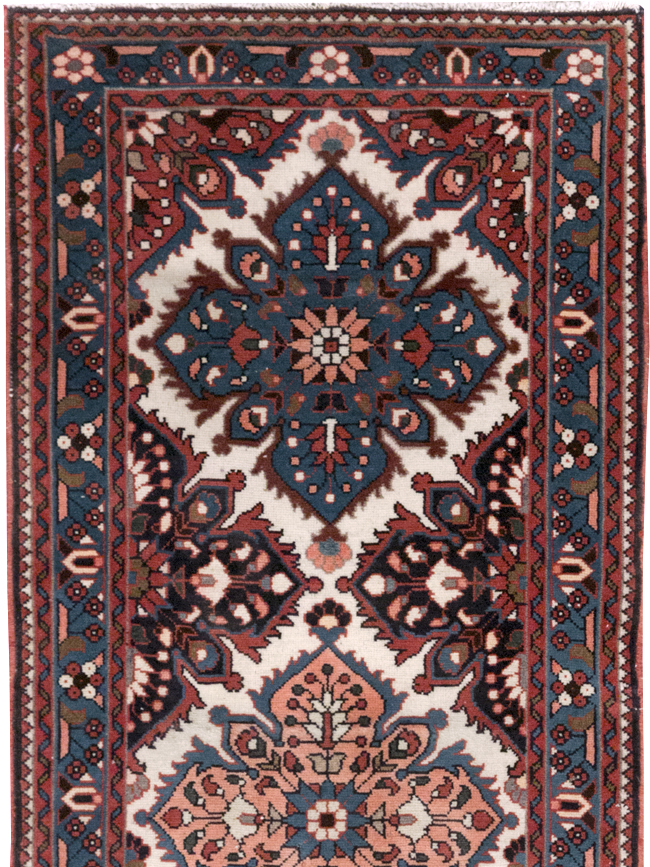 Vintage Persian Hamadan Runner, No.31224 - Gss