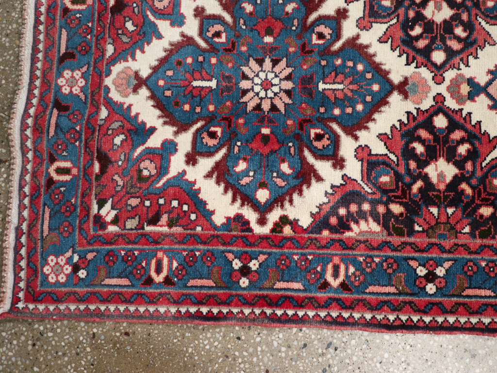 Vintage Persian Hamadan Runner, No.31224 - Gss
