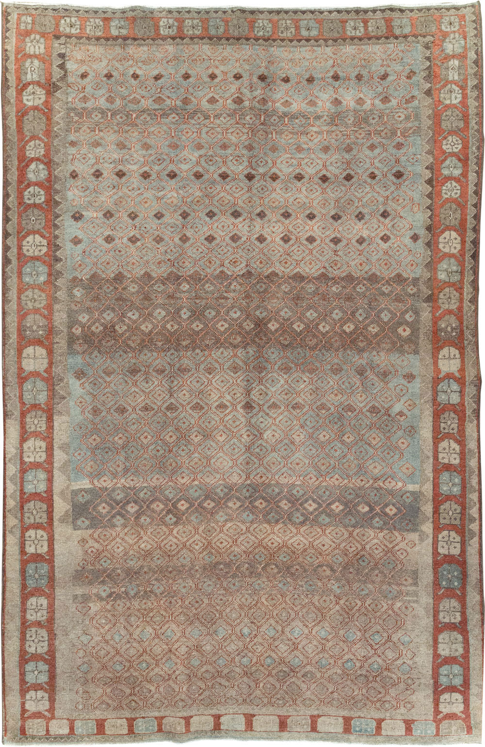 Vintage Persian Veece Accent Carpet, No.31228 - Gss