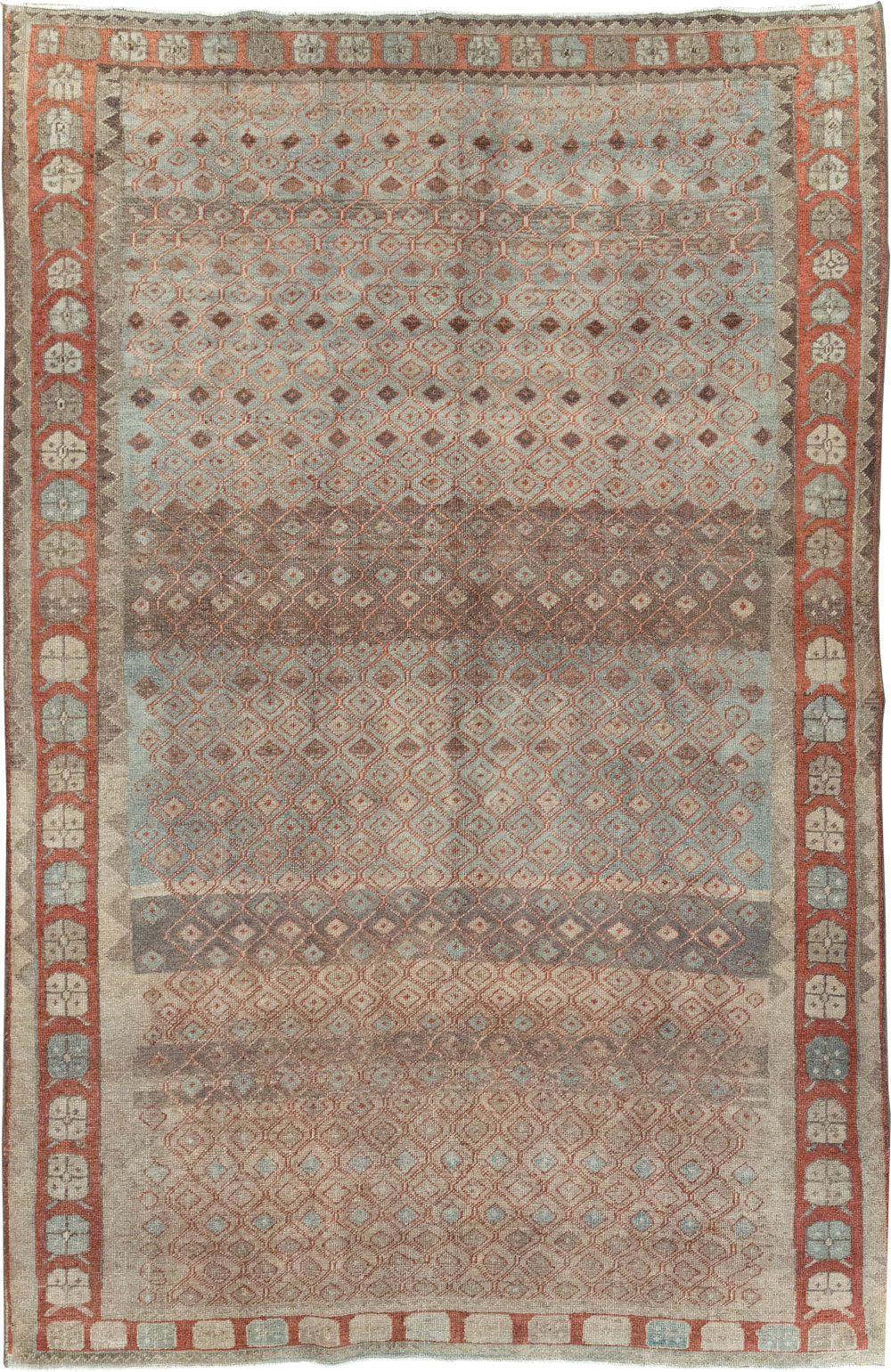 Vintage Persian Veece Accent Carpet, No.31228 - Gss