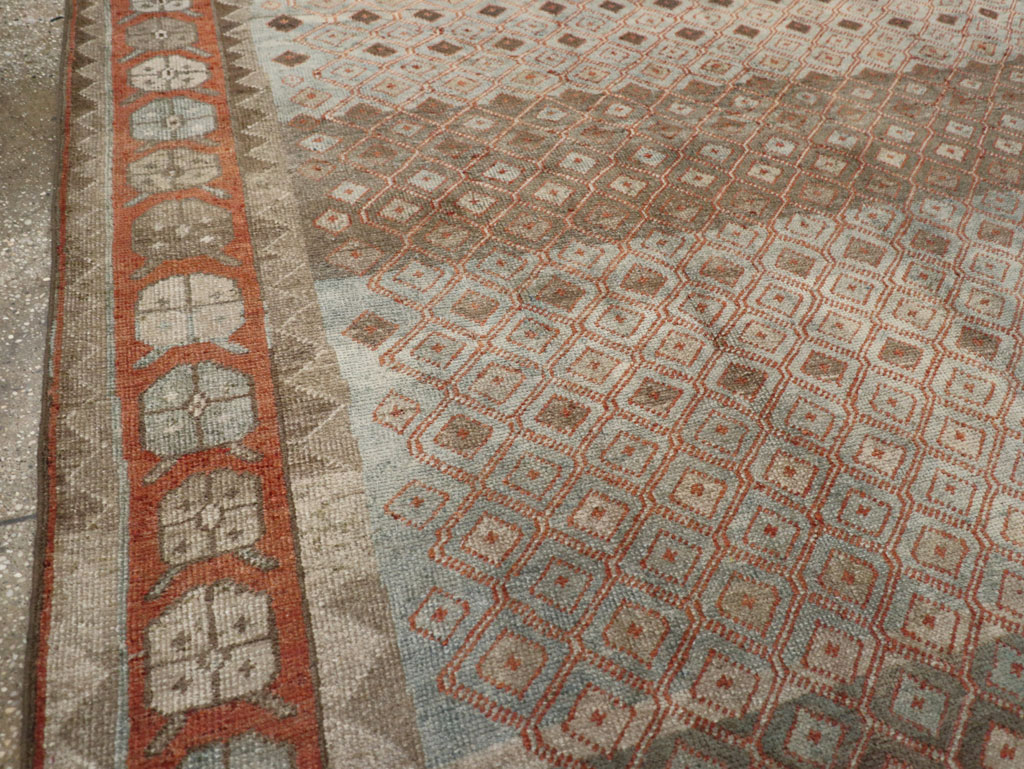 Vintage Persian Veece Accent Carpet, No.31228 - Gss