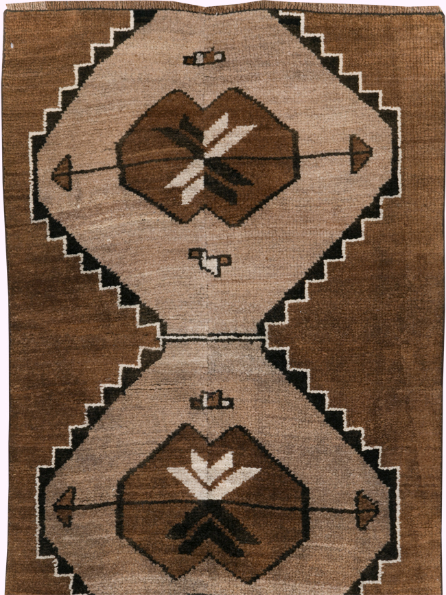 Vintage Turkish Anatolian Tribal Runner, No.31229 - Gss