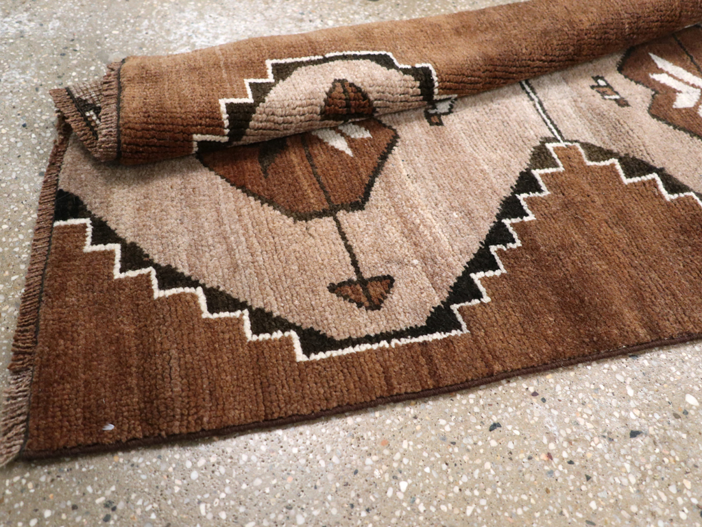 Vintage Turkish Anatolian Tribal Runner, No.31229 - Gss