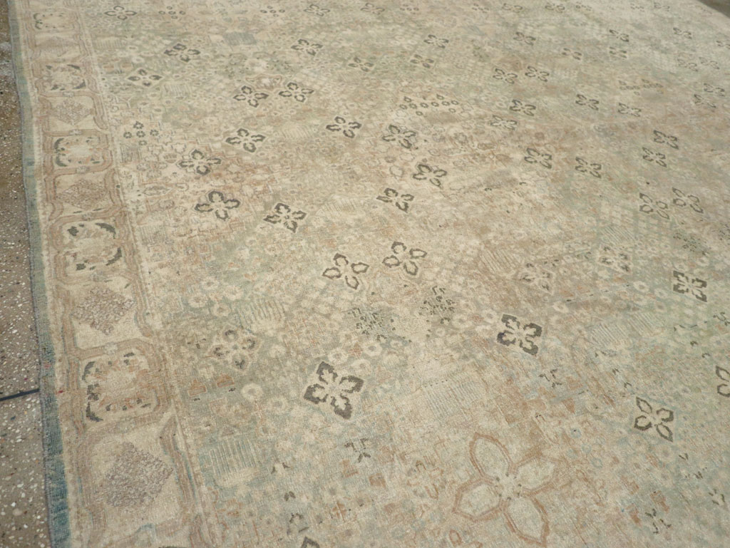 Vintage Persian Joshegan Room Size Carpet, No.31230 - Gss