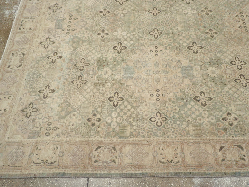 Vintage Persian Joshegan Room Size Carpet, No.31230 - Gss