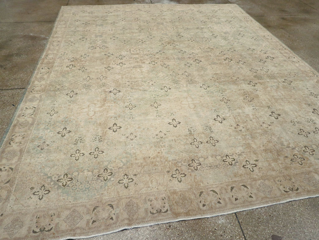 Vintage Persian Joshegan Room Size Carpet, No.31230 - Gss