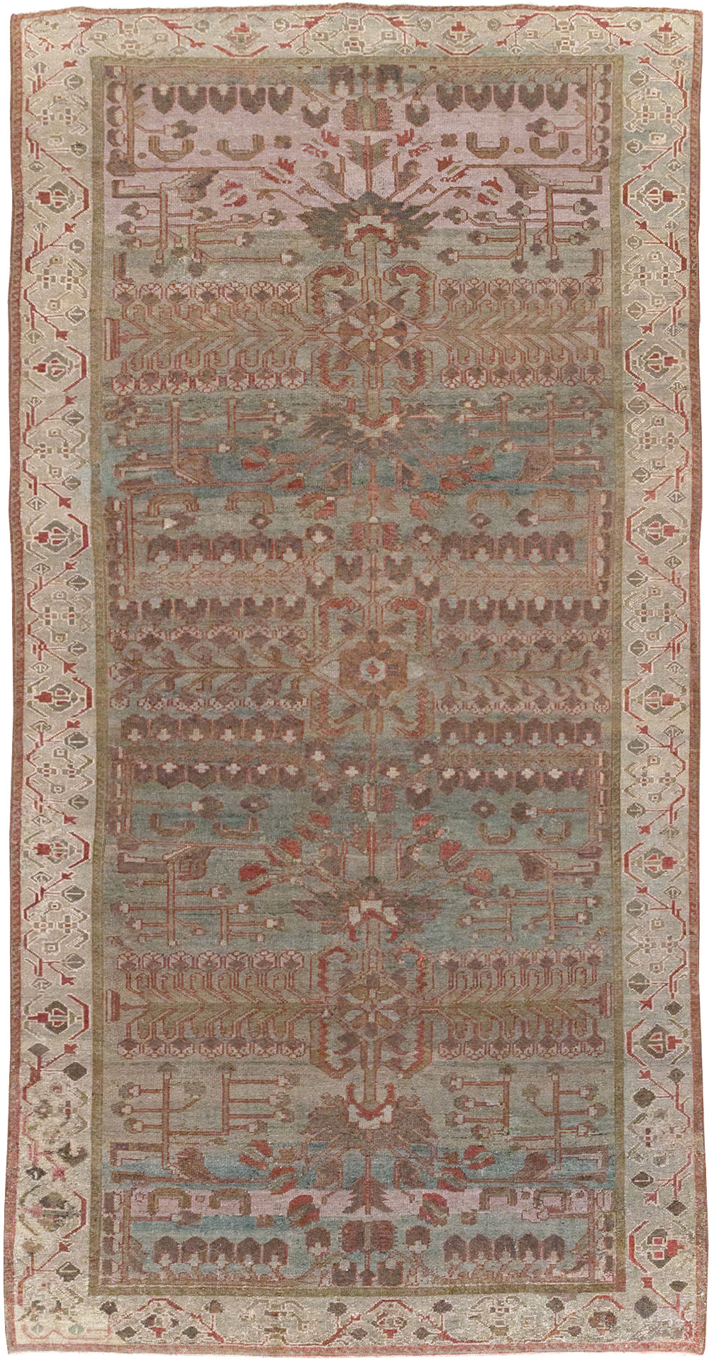 Antique Persian Bakhtiari Gallery Rug, No.31231 - Gss