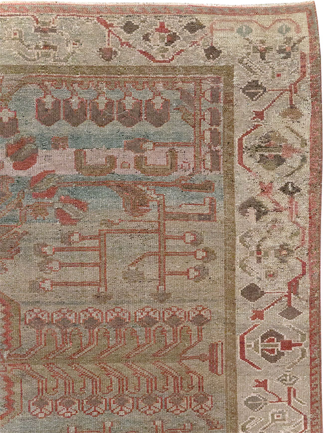 Antique Persian Bakhtiari Gallery Rug, No.31231 - Gss