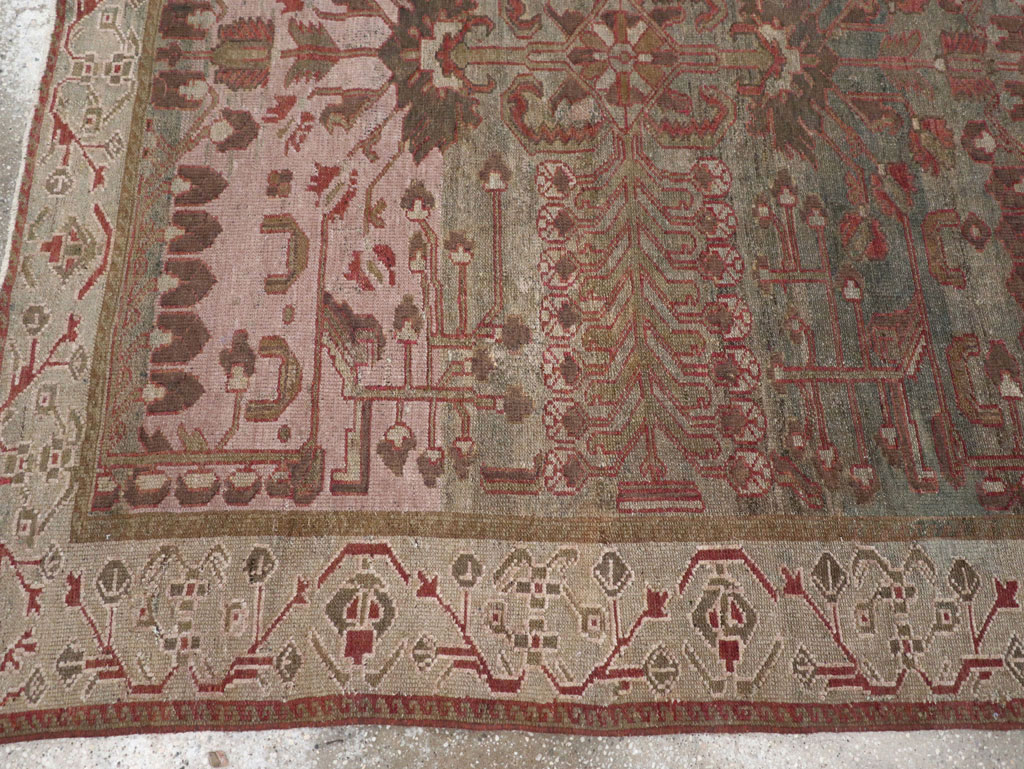 Antique Persian Bakhtiari Gallery Rug, No.31231 - Gss