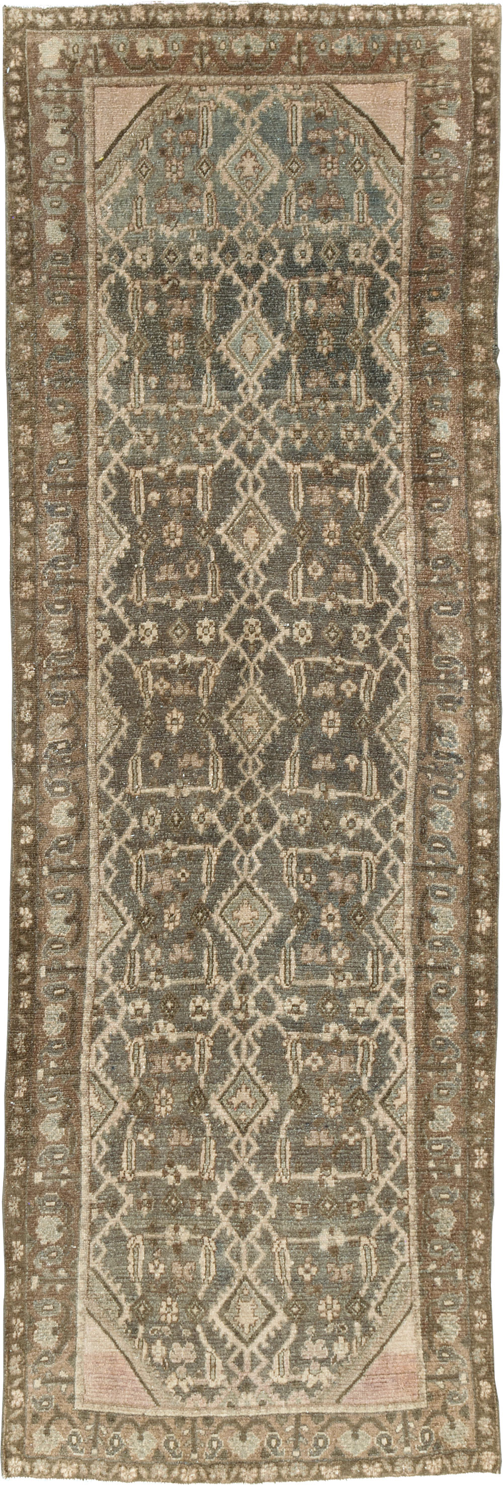 Vintage Persian Malayer Runner, No.31233 - Gss