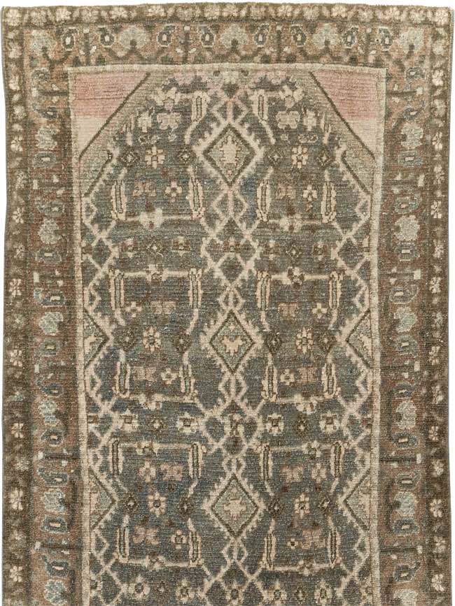 Vintage Persian Malayer Runner, No.31233 - Gss