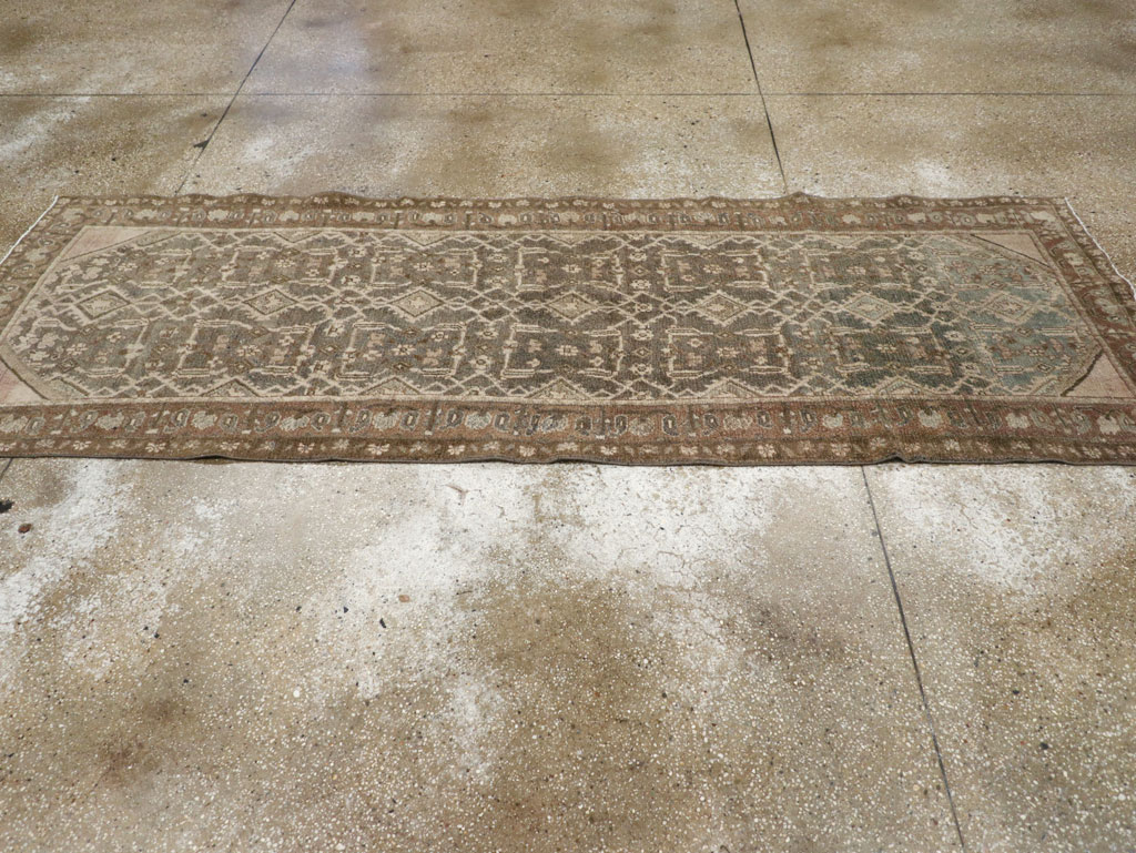 Vintage Persian Malayer Runner, No.31233 - Gss