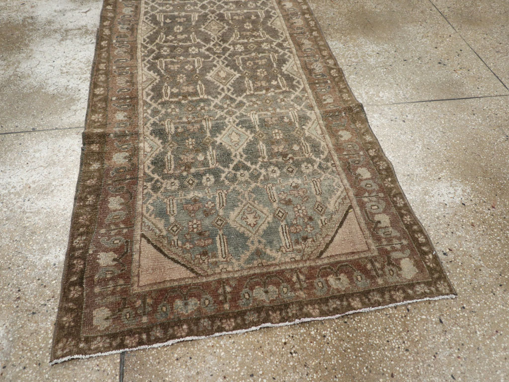 Vintage Persian Malayer Runner, No.31233 - Gss