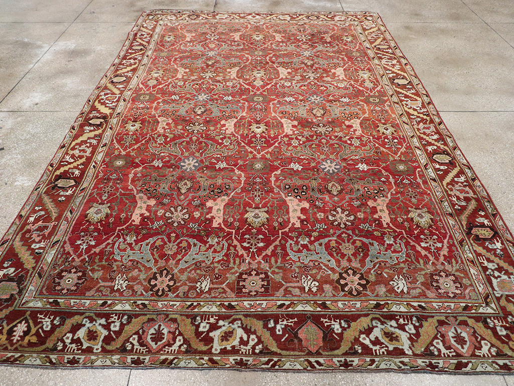 Antique Persian Bidjar Room Size Carpet, No.31234 - Gss