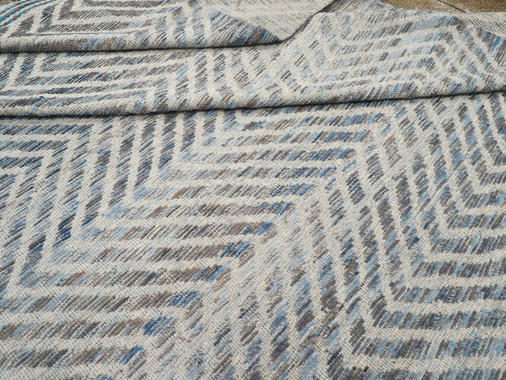 Modern Turkish Flatweave, No.31240 - Gss