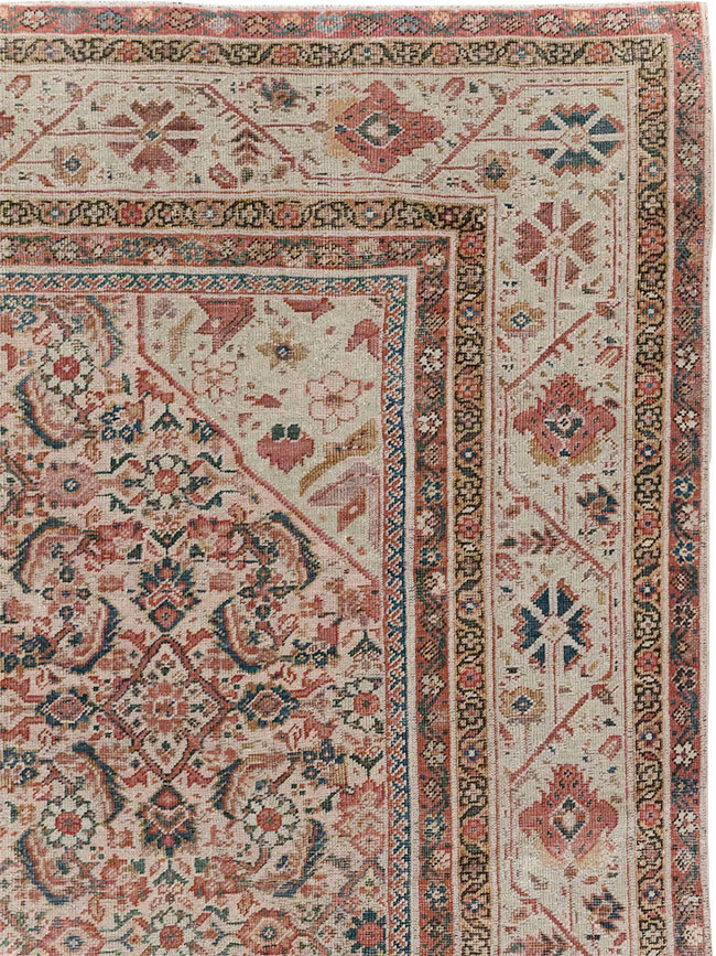 Antique Persian Fereghan Long and Narrow Gallery Carpet, No.31251 - Gss