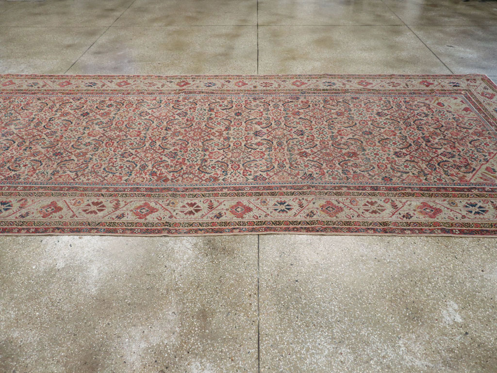Antique Persian Fereghan Long and Narrow Gallery Carpet, No.31251 - Gss