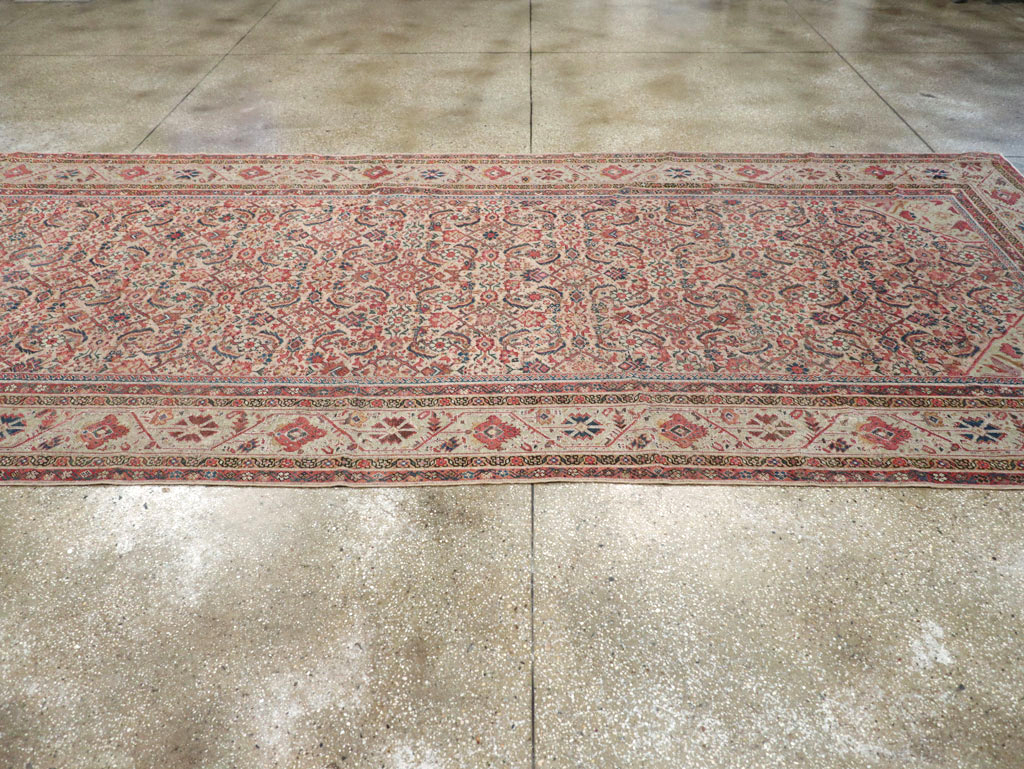 Antique Persian Fereghan Long and Narrow Gallery Carpet, No.31251 - Gss