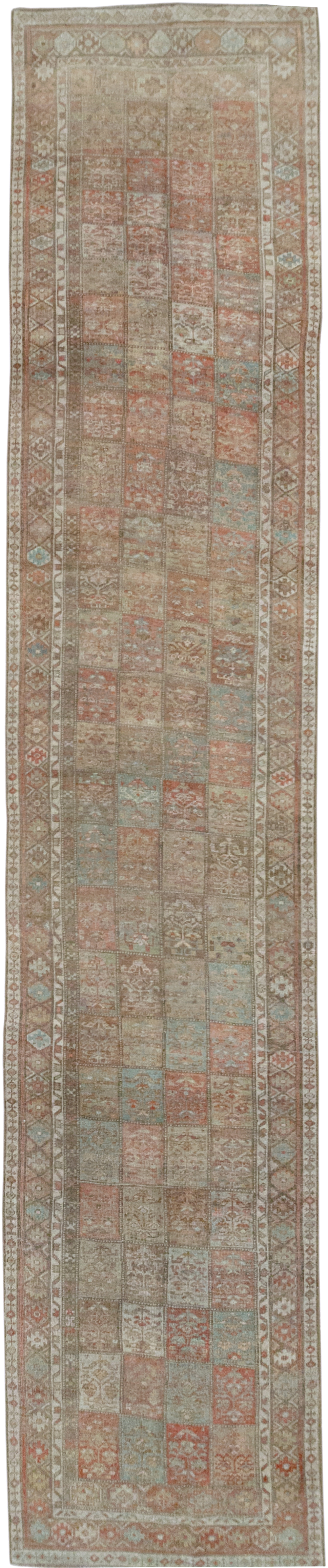 Antique Persian Kurd Bidjar Long Runner, No.31255 - Gss