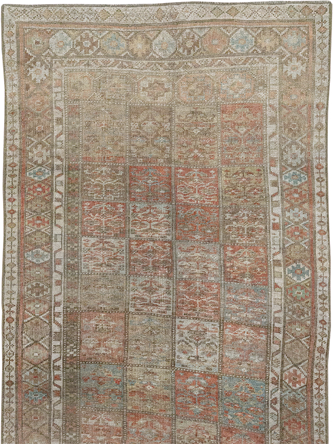 Antique Persian Kurd Bidjar Long Runner, No.31255 - Gss