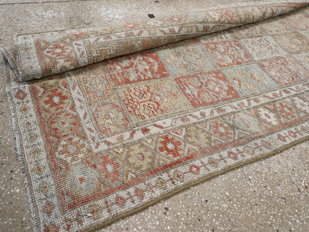 Antique Persian Kurd Bidjar Long Runner, No.31255 - Gss