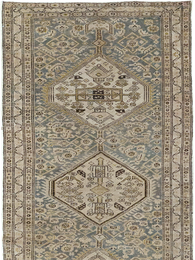 Vintage Persian Malayer Runner, No.31257 - Gss