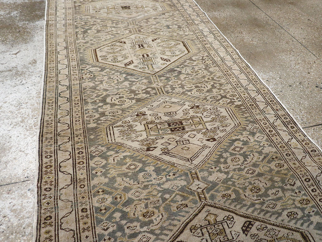 Vintage Persian Malayer Runner, No.31257 - Gss