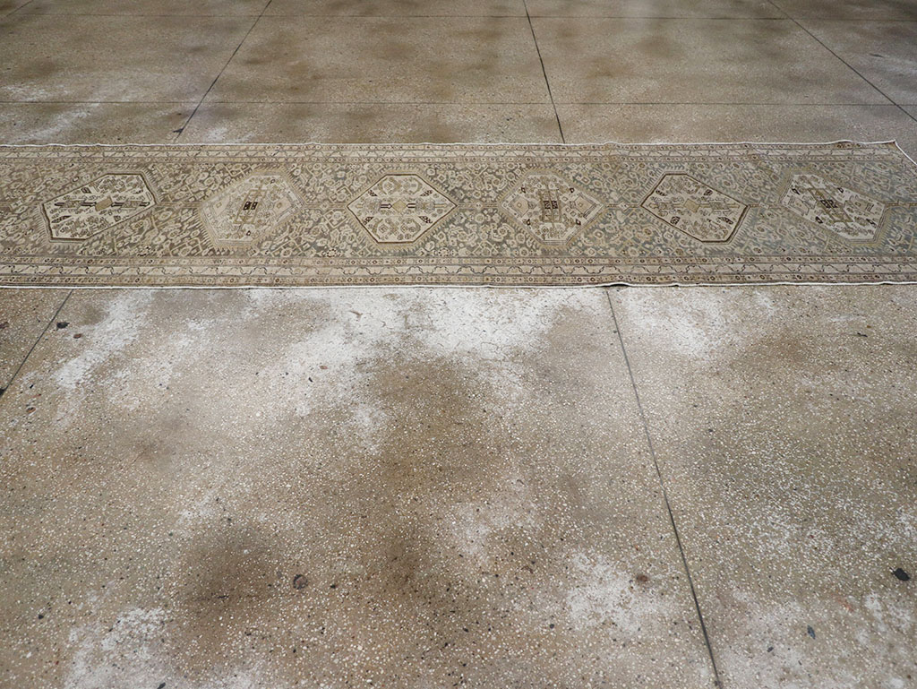 Vintage Persian Malayer Runner, No.31257 - Gss