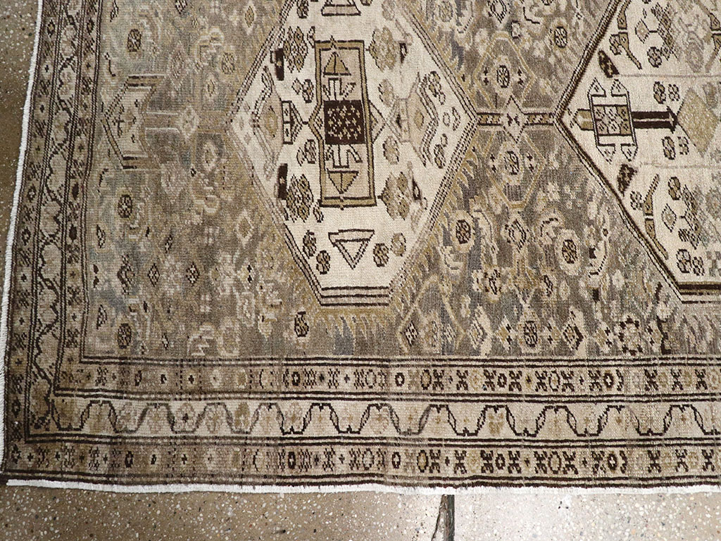 Vintage Persian Malayer Runner, No.31257 - Gss