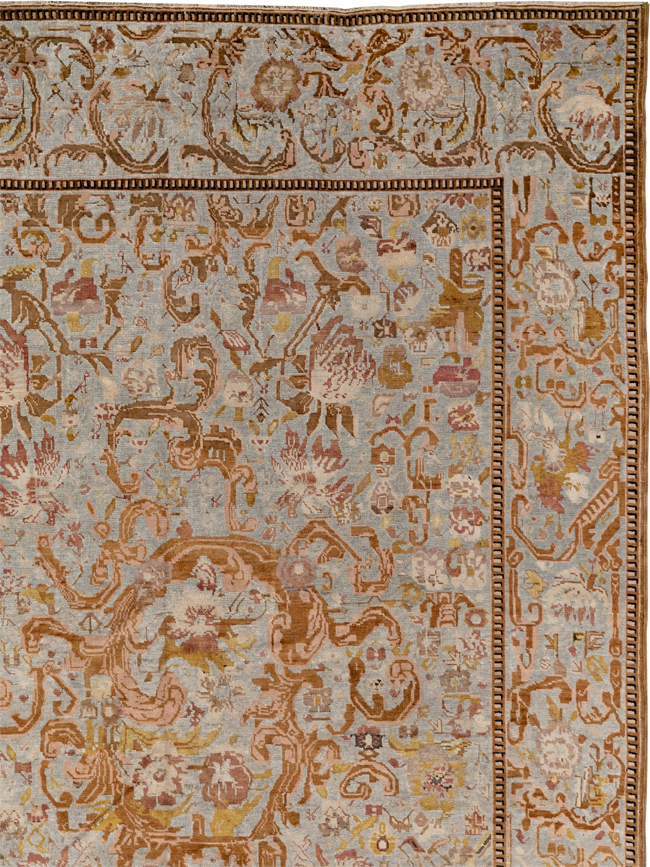 Antique Caucasian Karabagh Long and Narrow Carpet, No.31259 - Gss
