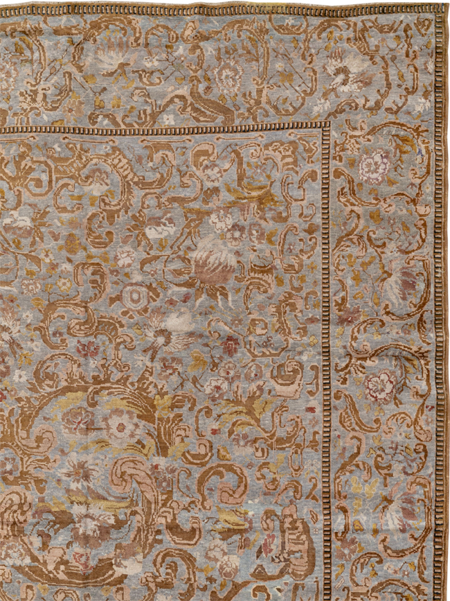 Antique Caucasian Karabagh Long and Narrow Carpet, No.31259 - Gss